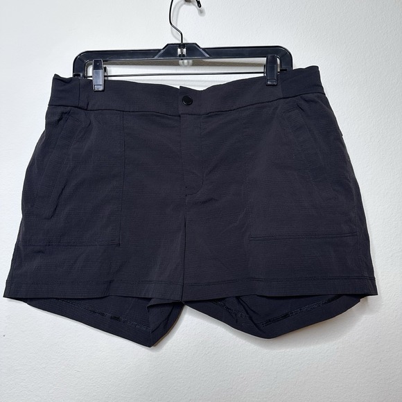 Athleta Pants - Athleta Trekkie North Shorts Women Size 14 Black Hiking Outdoor